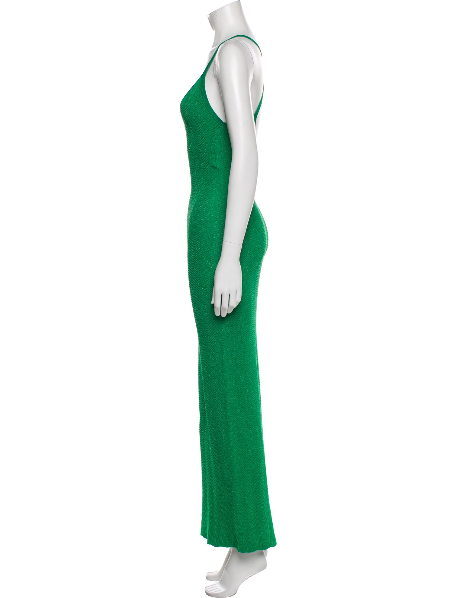 Ronny Kobo V-Neck Long Dress