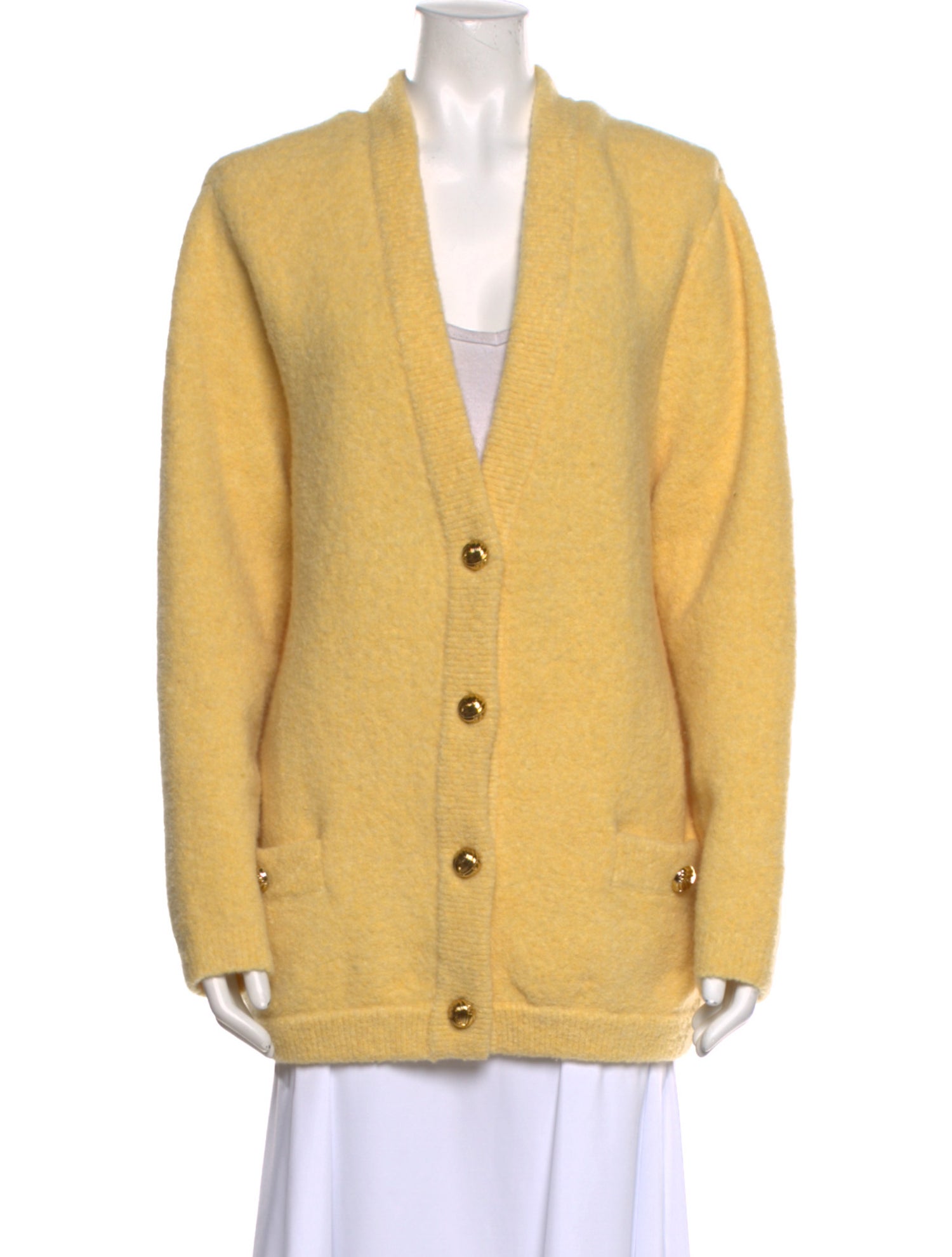 Ronny Kobo Wool V-Neck Sweater