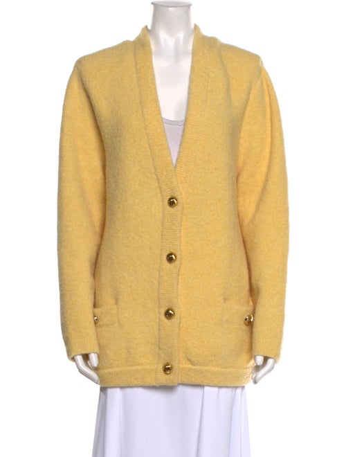 Ronny Kobo Wool V-Neck Sweater