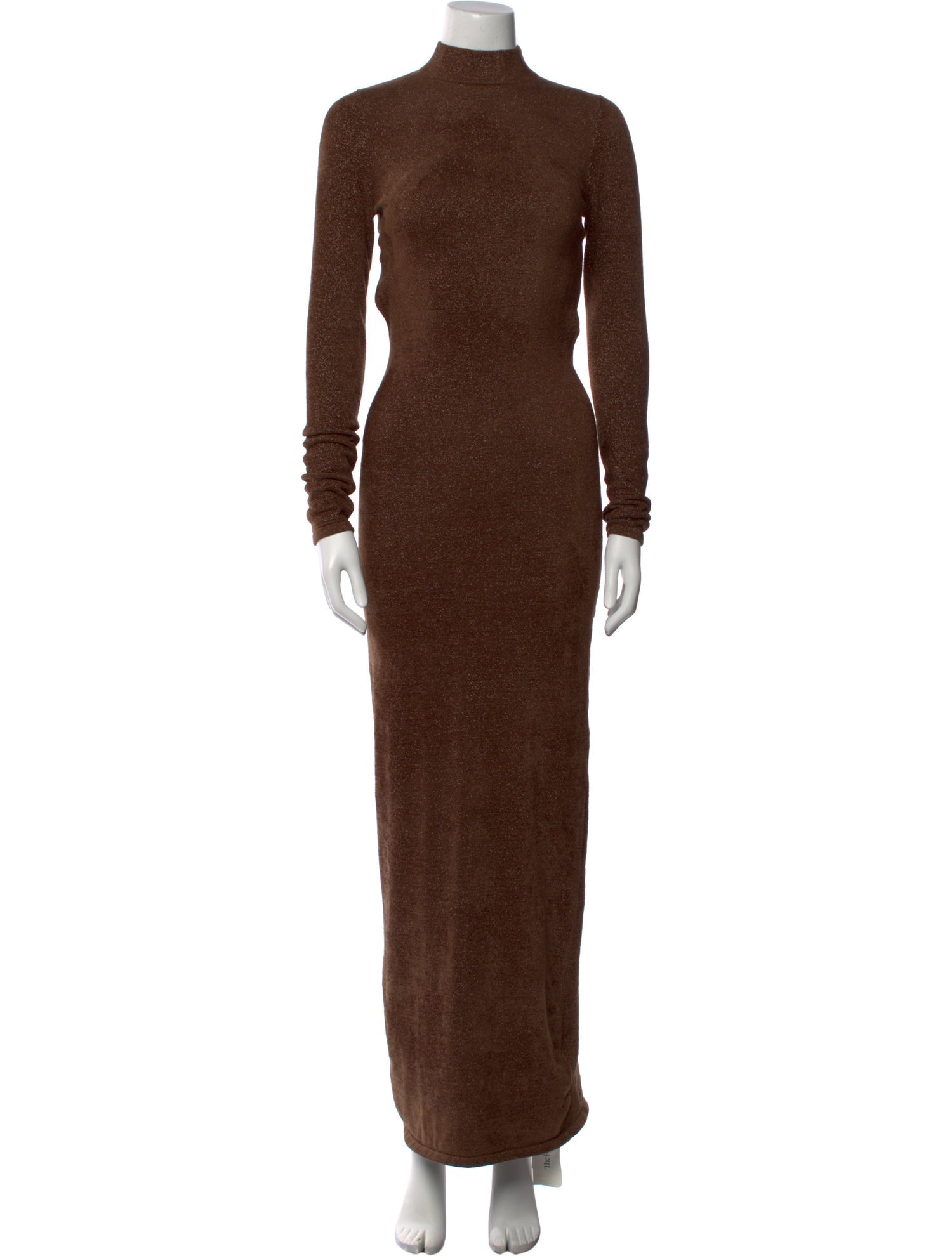 Ronny Kobo Turtleneck Long Dress