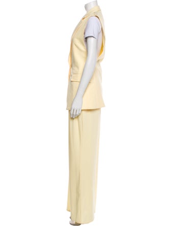 Ronny Kobo Pleated Accents Pantsuit