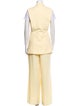 Ronny Kobo Pleated Accents Pantsuit