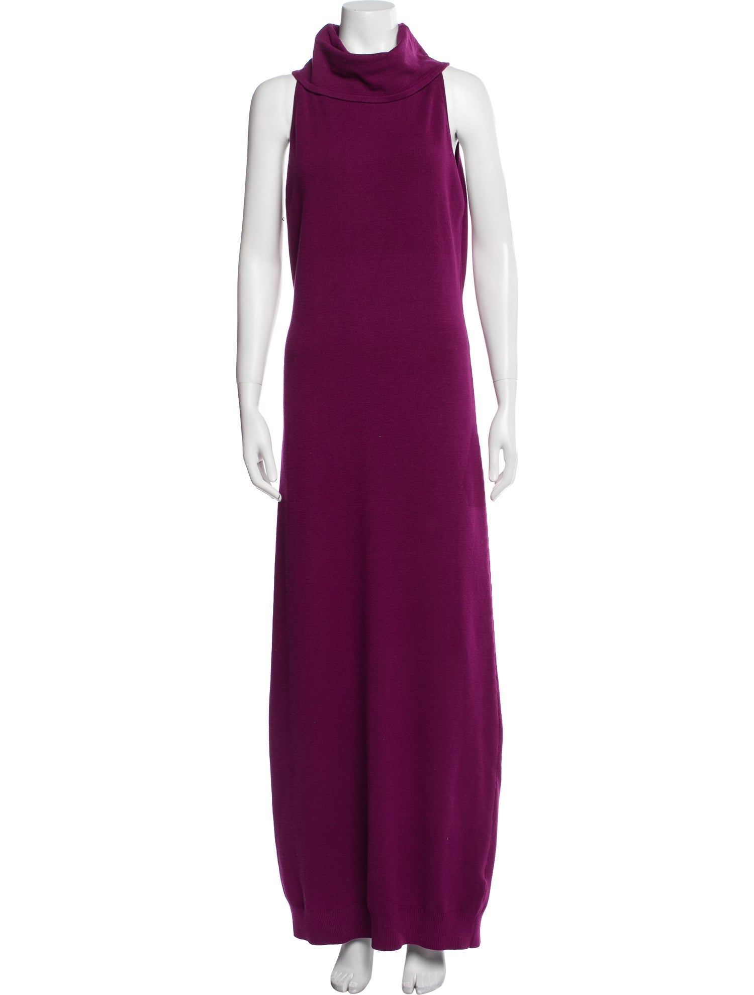 Ronny Kobo Turtleneck Long Dress