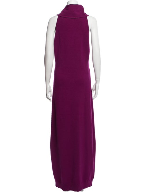Ronny Kobo Turtleneck Long Dress