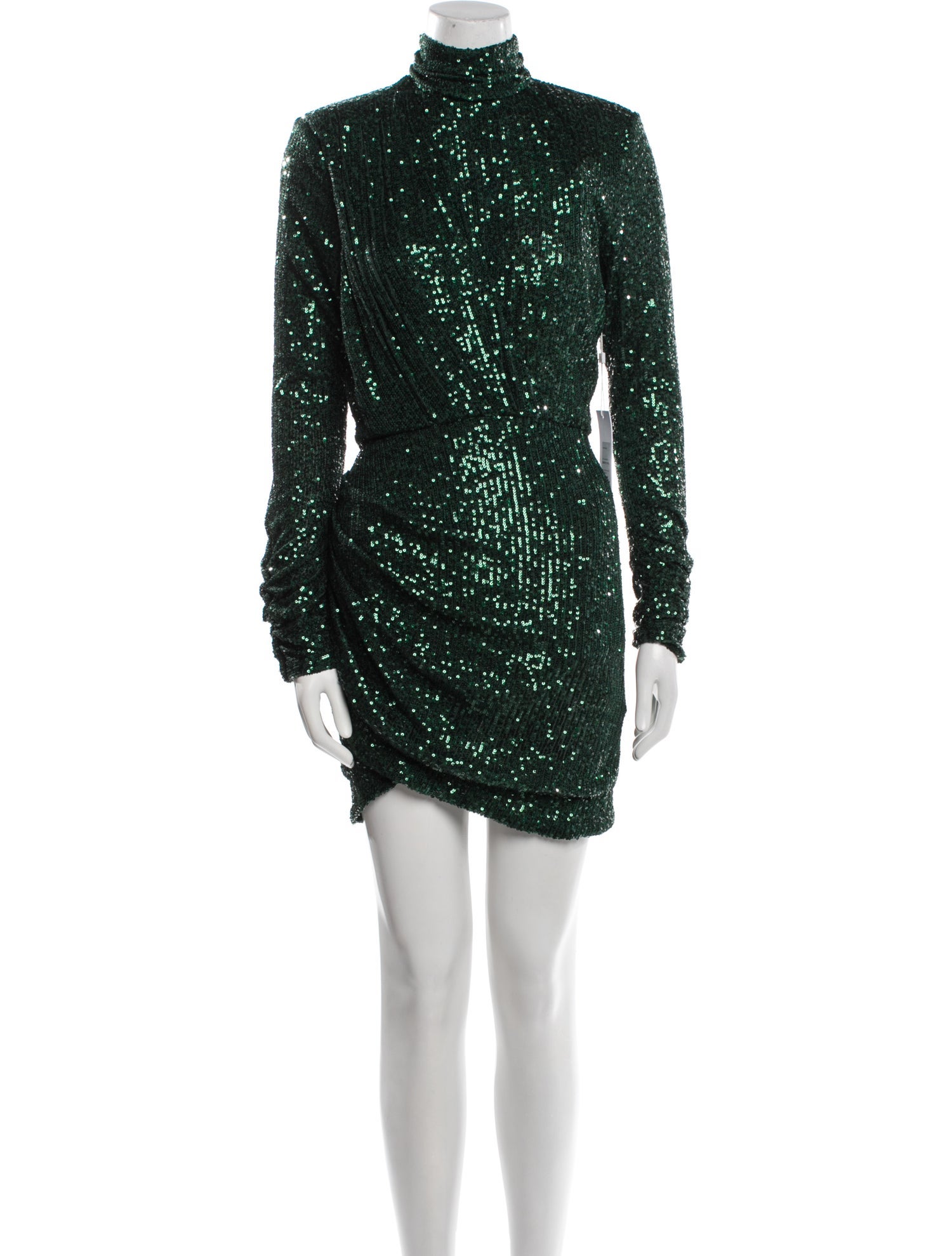 Ronny Kobo Turtleneck Mini Dress