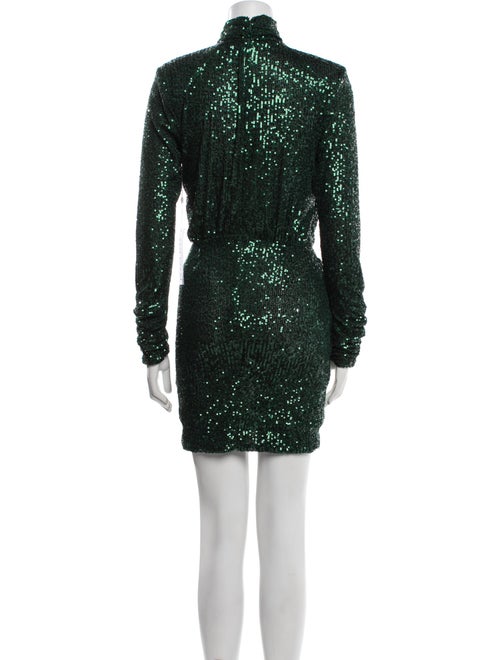 Ronny Kobo Turtleneck Mini Dress