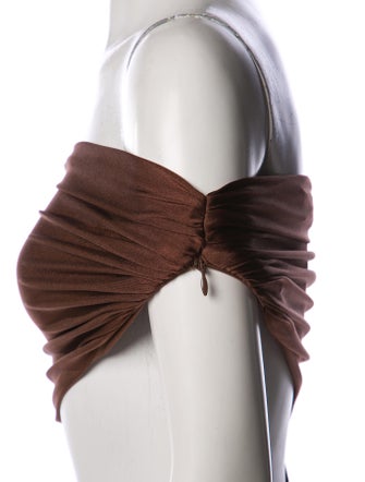 Ronny Kobo Nylon Long Dress