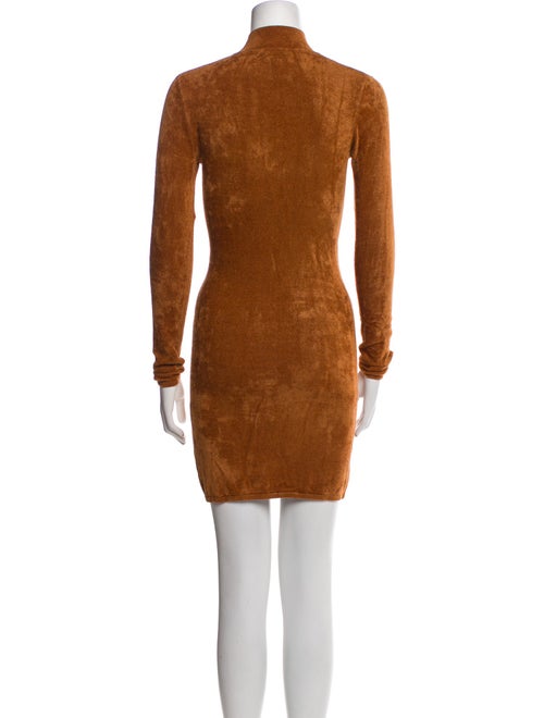 Ronny Kobo Turtleneck Mini Dress