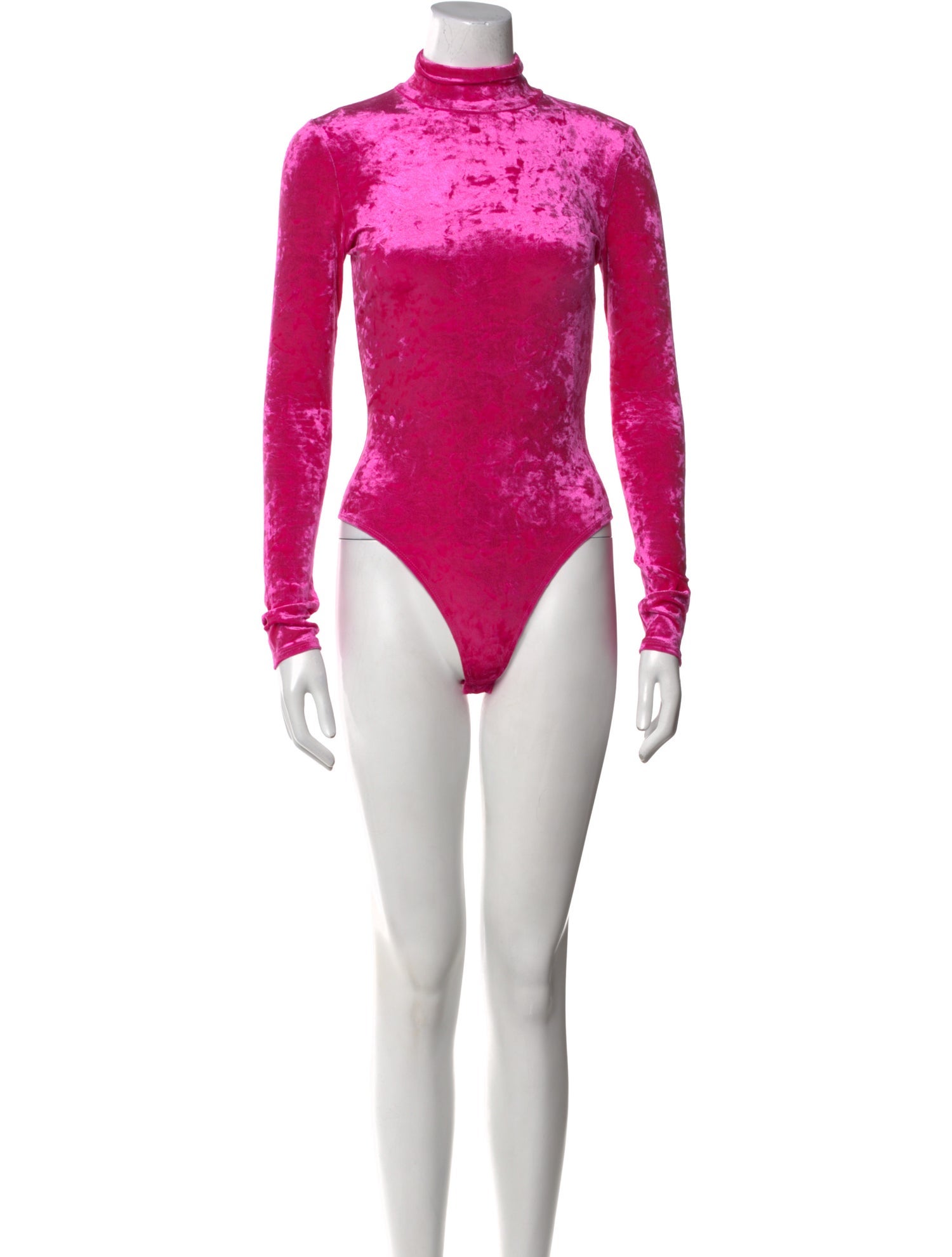 Ronny Kobo Mock Neck Long Sleeve Bodysuit