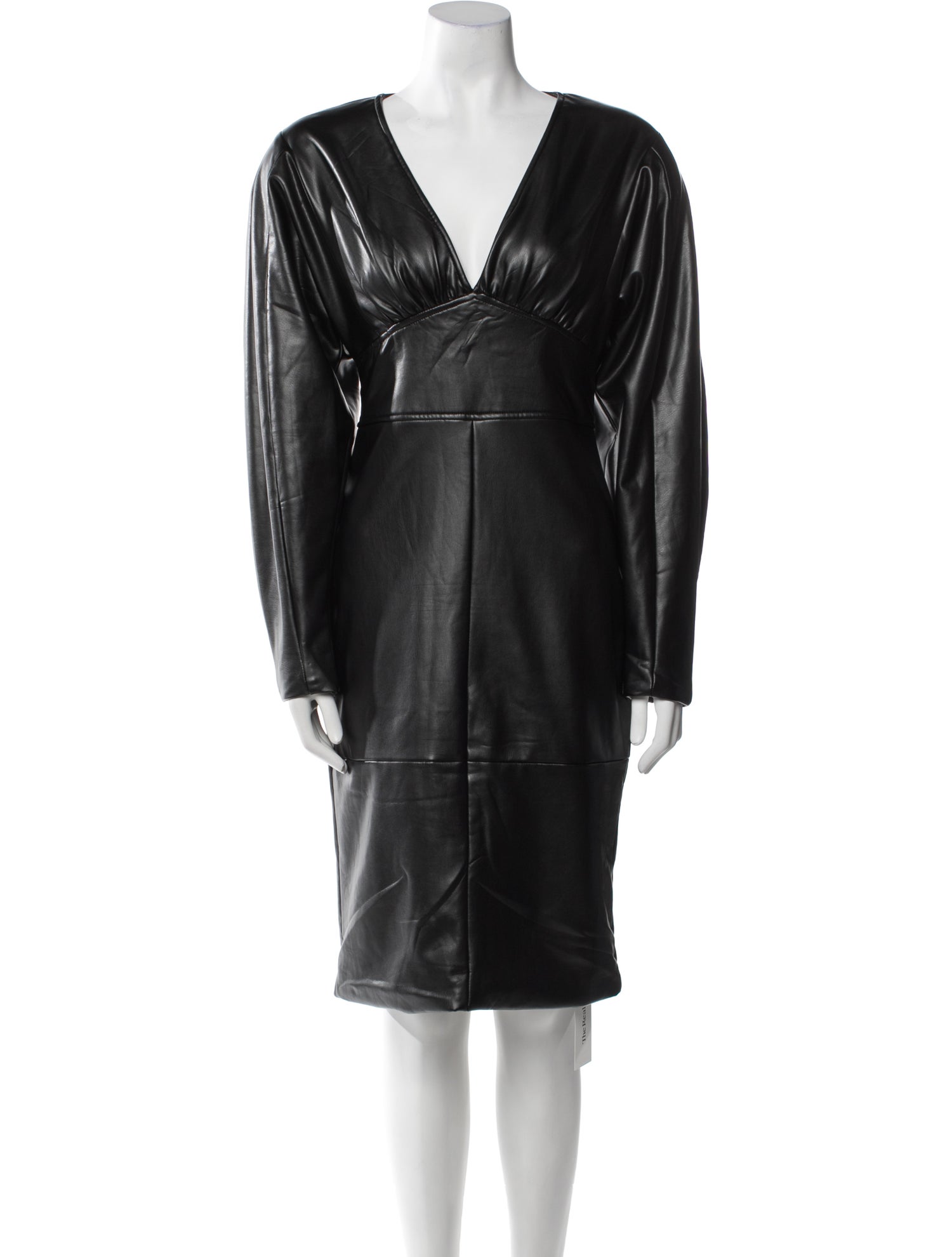 Ronny Kobo V-Neck Knee-Length Dress w/ Tags