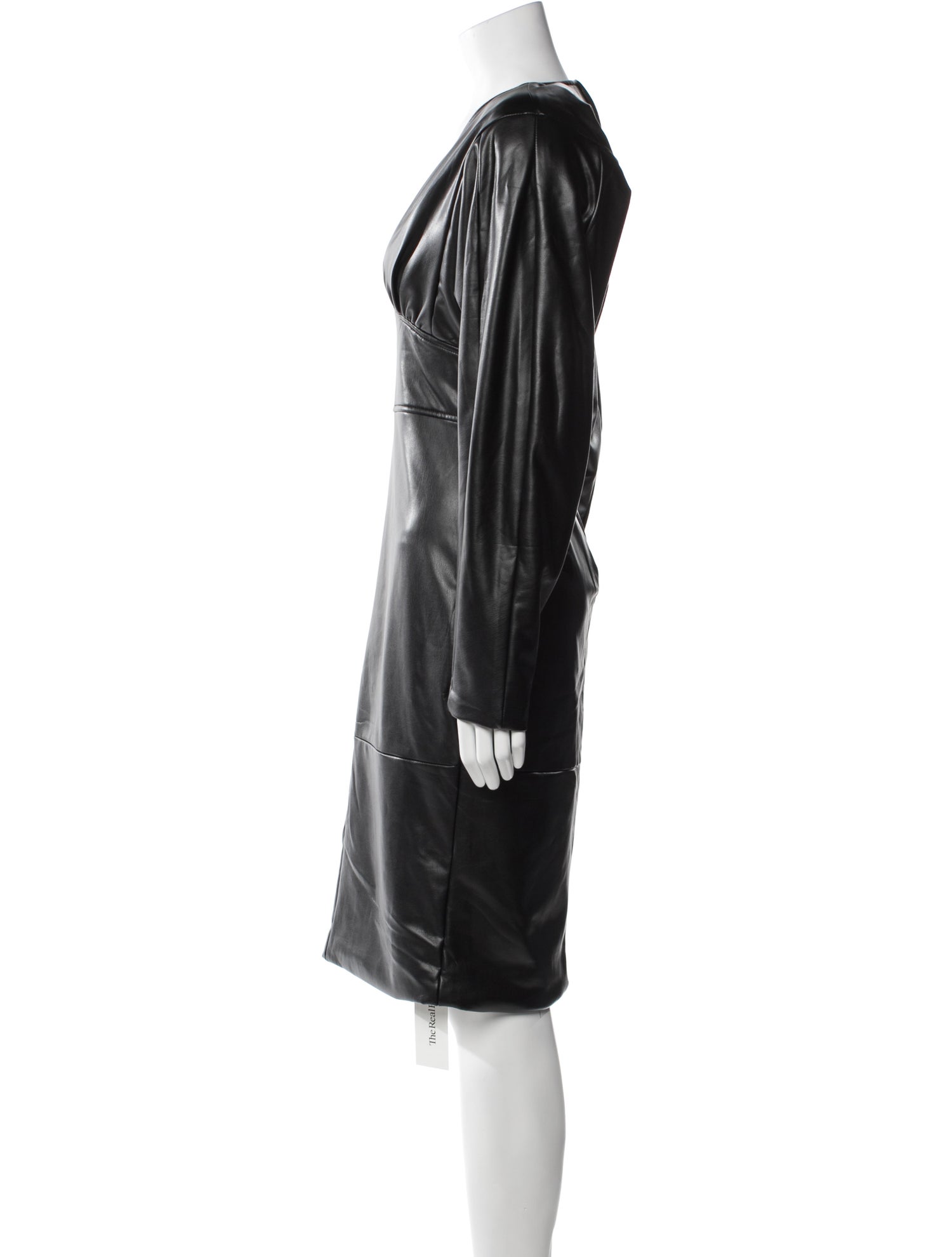 Ronny Kobo V-Neck Knee-Length Dress w/ Tags