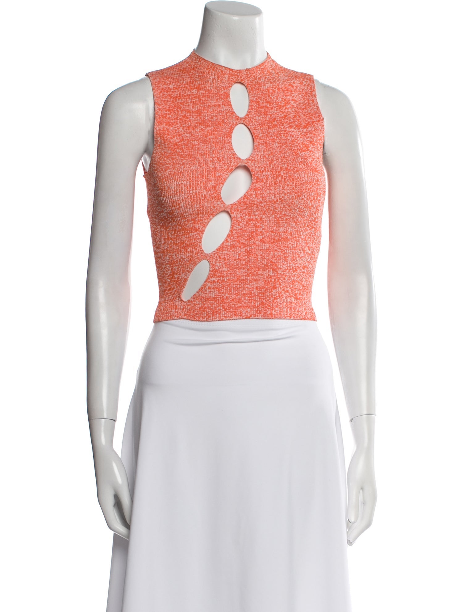 Ronny Kobo Printed Crew Neck Sweater