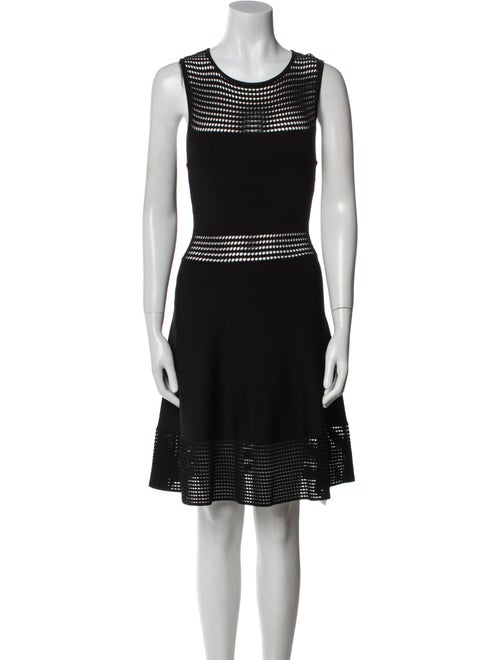 Ronny Kobo Striped Knee-Length Dress