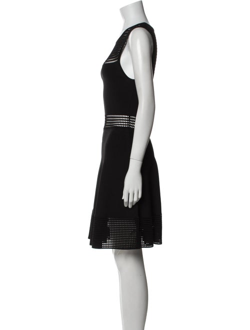 Ronny Kobo Striped Knee-Length Dress