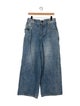 Ronny Kobo High-Rise Wide Leg Jeans