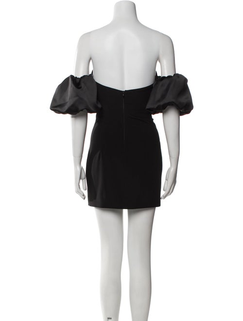 Ronny Kobo Off-The-Shoulder Mini Dress