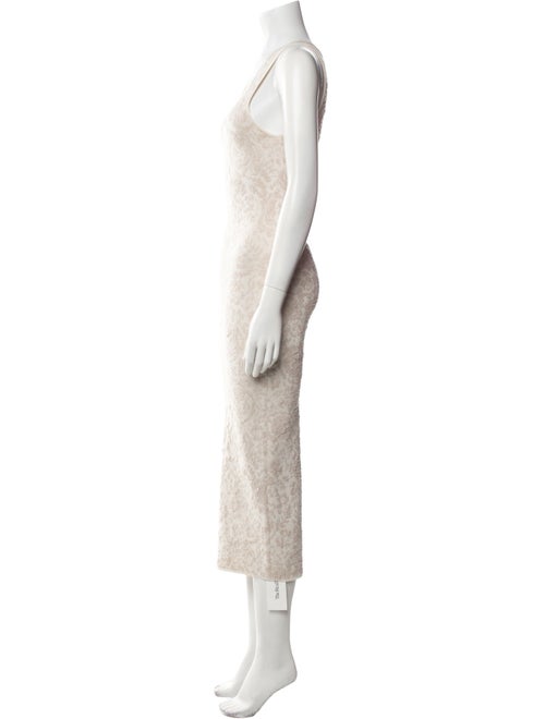 Ronny Kobo Scoop Neck Long Dress