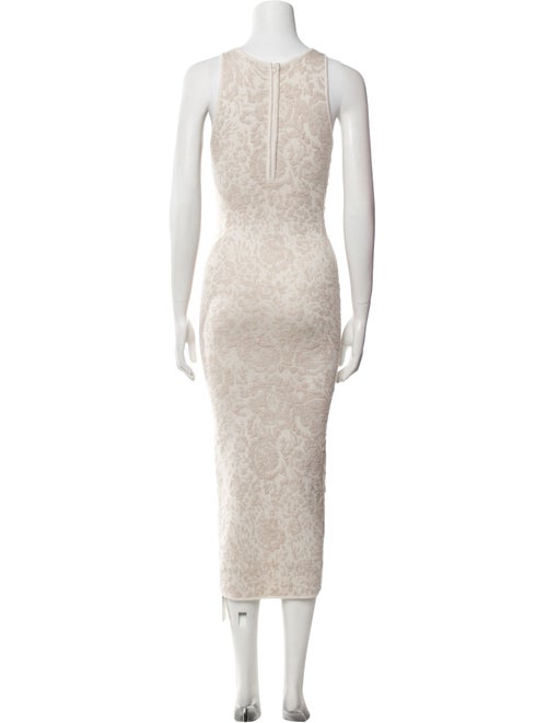 Ronny Kobo Scoop Neck Long Dress