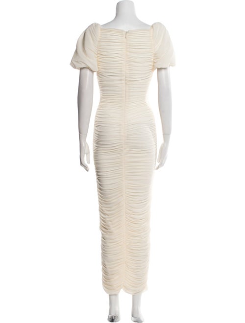 Ronny Kobo V-Neck Long Dress