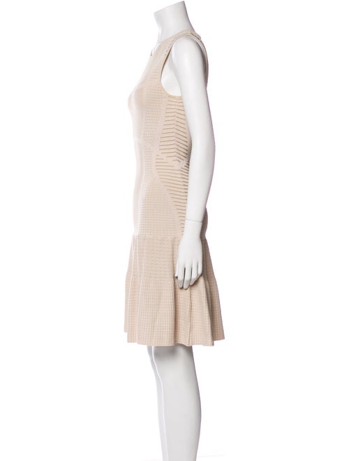 Ronny Kobo Scoop Neck Mini Dress