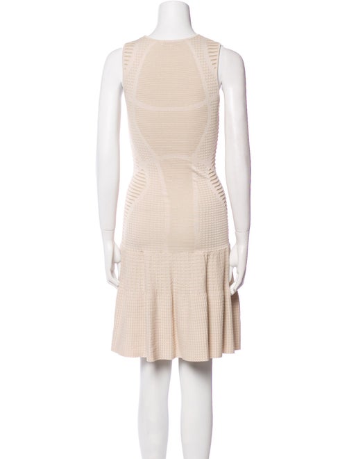 Ronny Kobo Scoop Neck Mini Dress