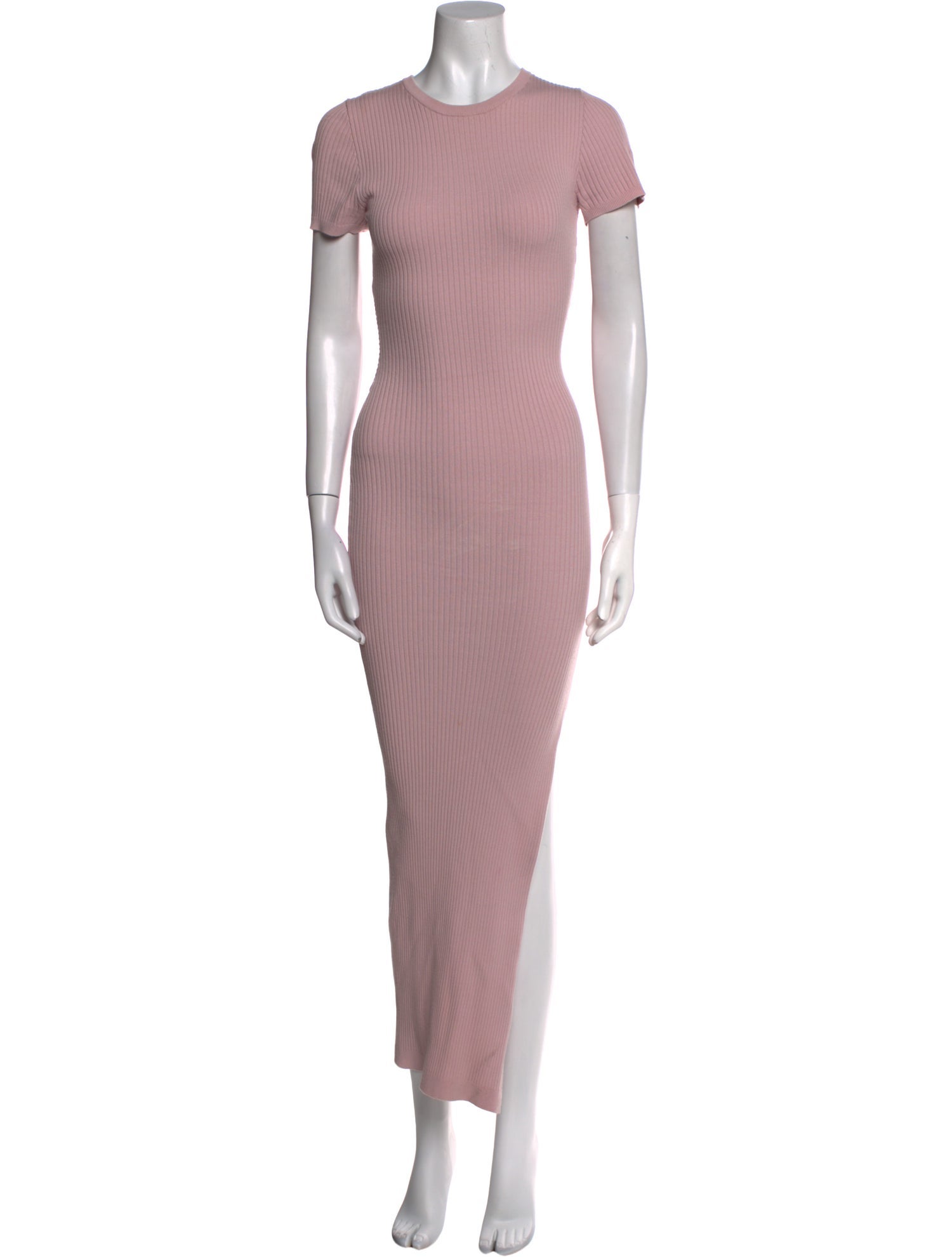 Ronny Kobo Crew Neck Long Dress