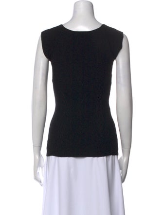 Ronny Kobo Square Neckline Sleeveless Top