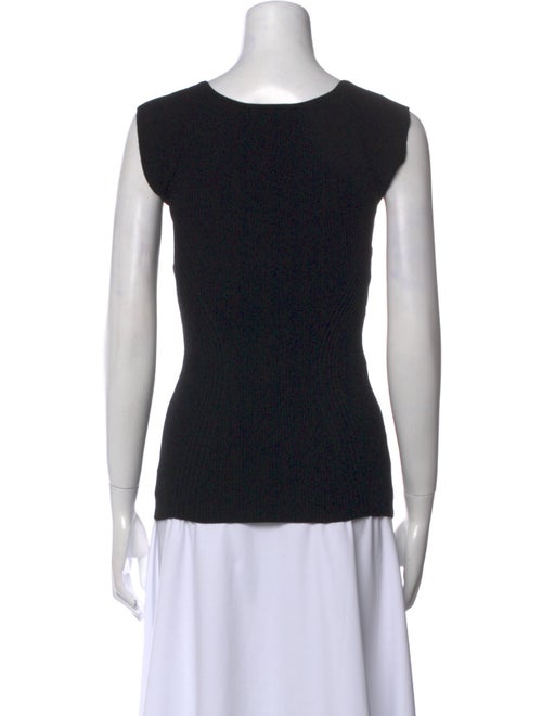 Ronny Kobo Square Neckline Sleeveless Top