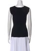 Ronny Kobo Square Neckline Sleeveless Top