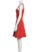 Ronny Kobo Scoop Neck Knee-Length Dress