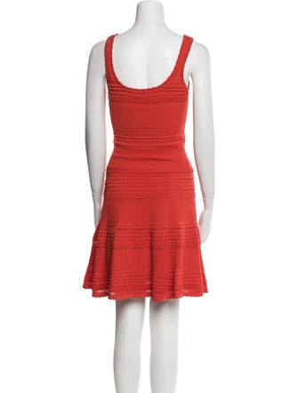 Ronny Kobo Scoop Neck Knee-Length Dress