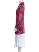 Ronny Kobo Floral Print V-Neck Tunic