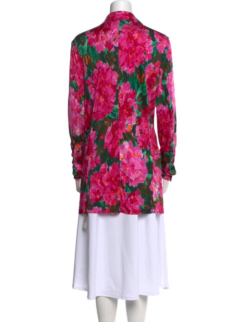 Ronny Kobo Floral Print V-Neck Tunic