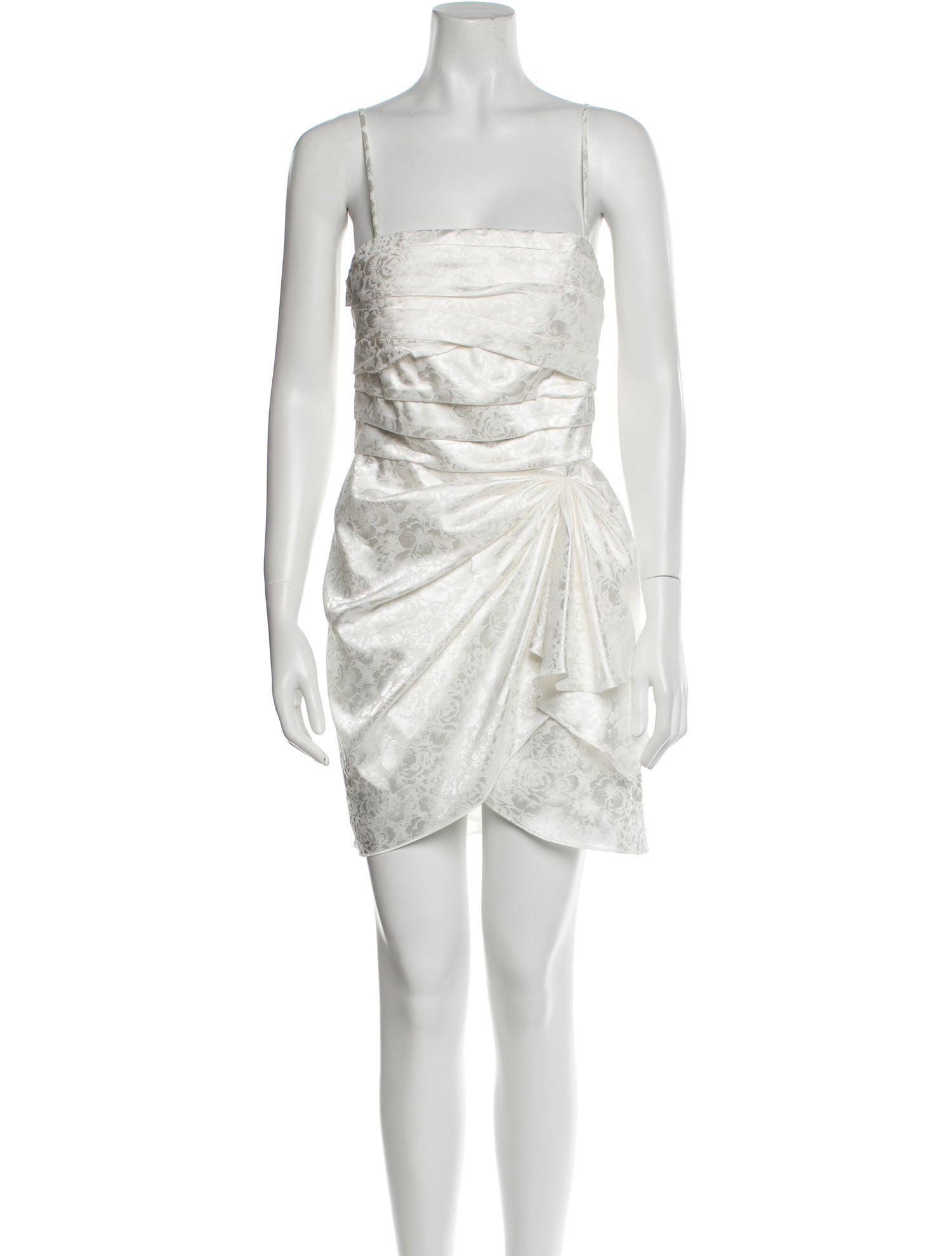 Ronny Kobo Square Neckline Mini Dress