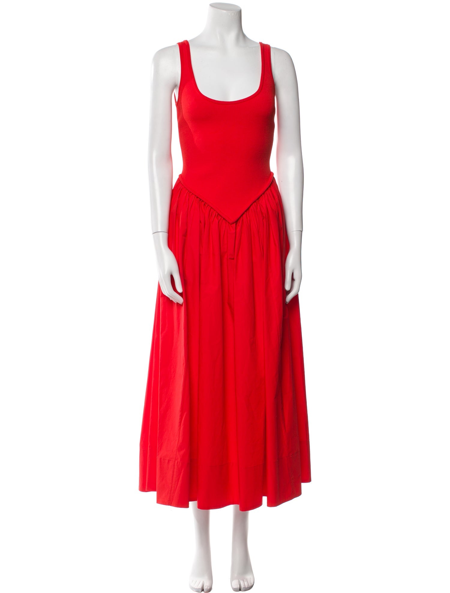 Ronny Kobo Scoop Neck Long Dress