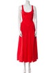 Ronny Kobo Scoop Neck Long Dress