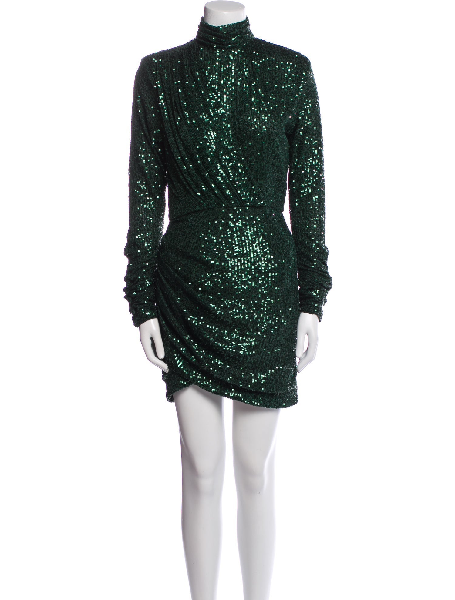 Ronny Kobo Turtleneck Mini Dress