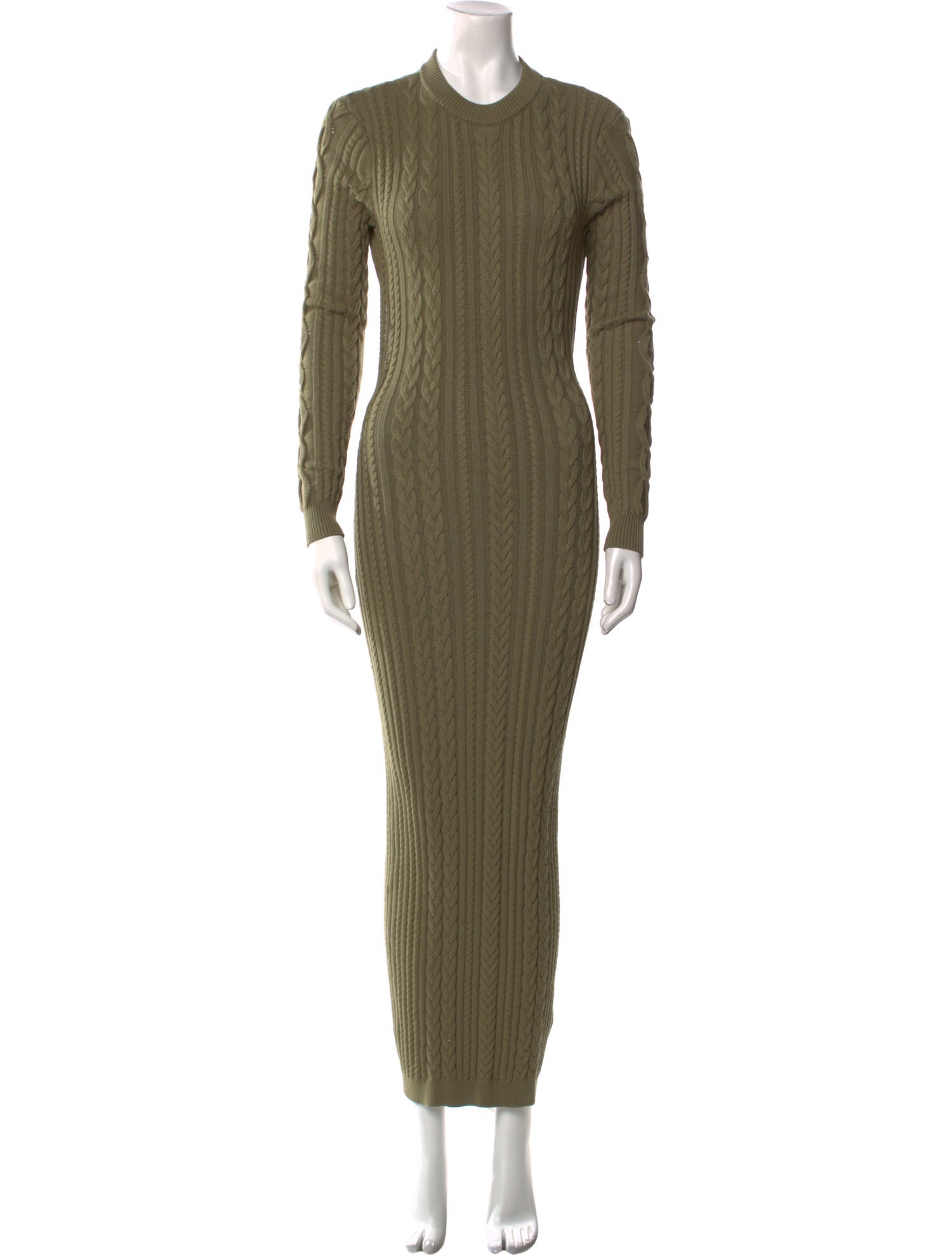 Ronny Kobo Crew Neck Long Dress