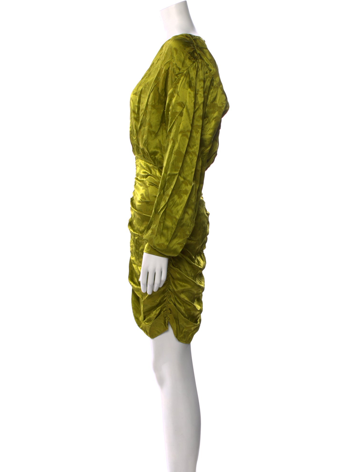 Ronny Kobo Silk Knee-Length Dress