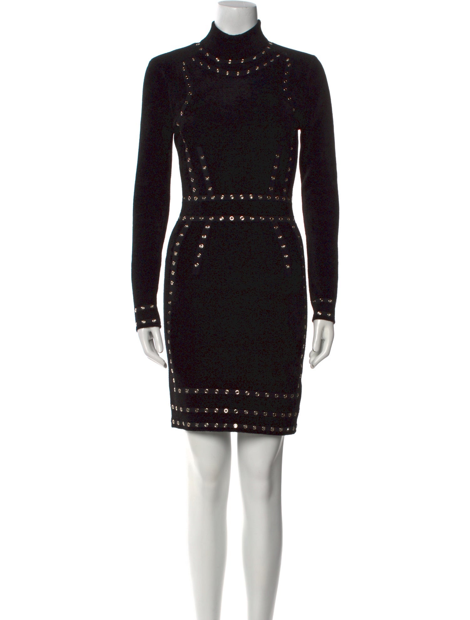 Ronny Kobo Turtleneck Mini Dress