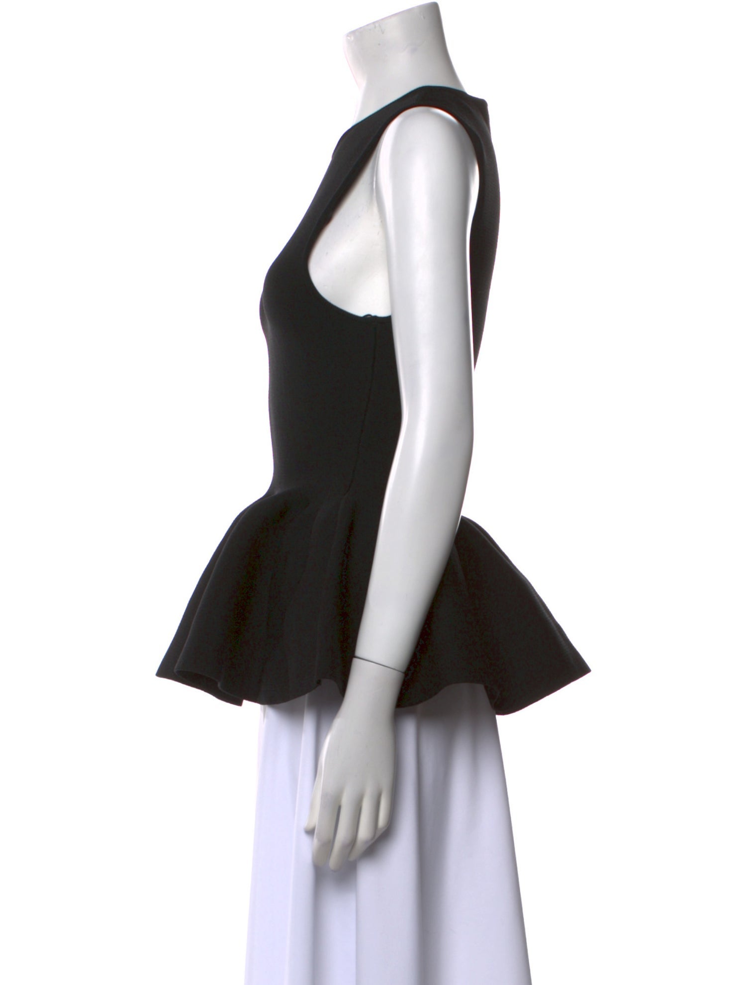 Ronny Kobo Crew Neck Sleeveless Top