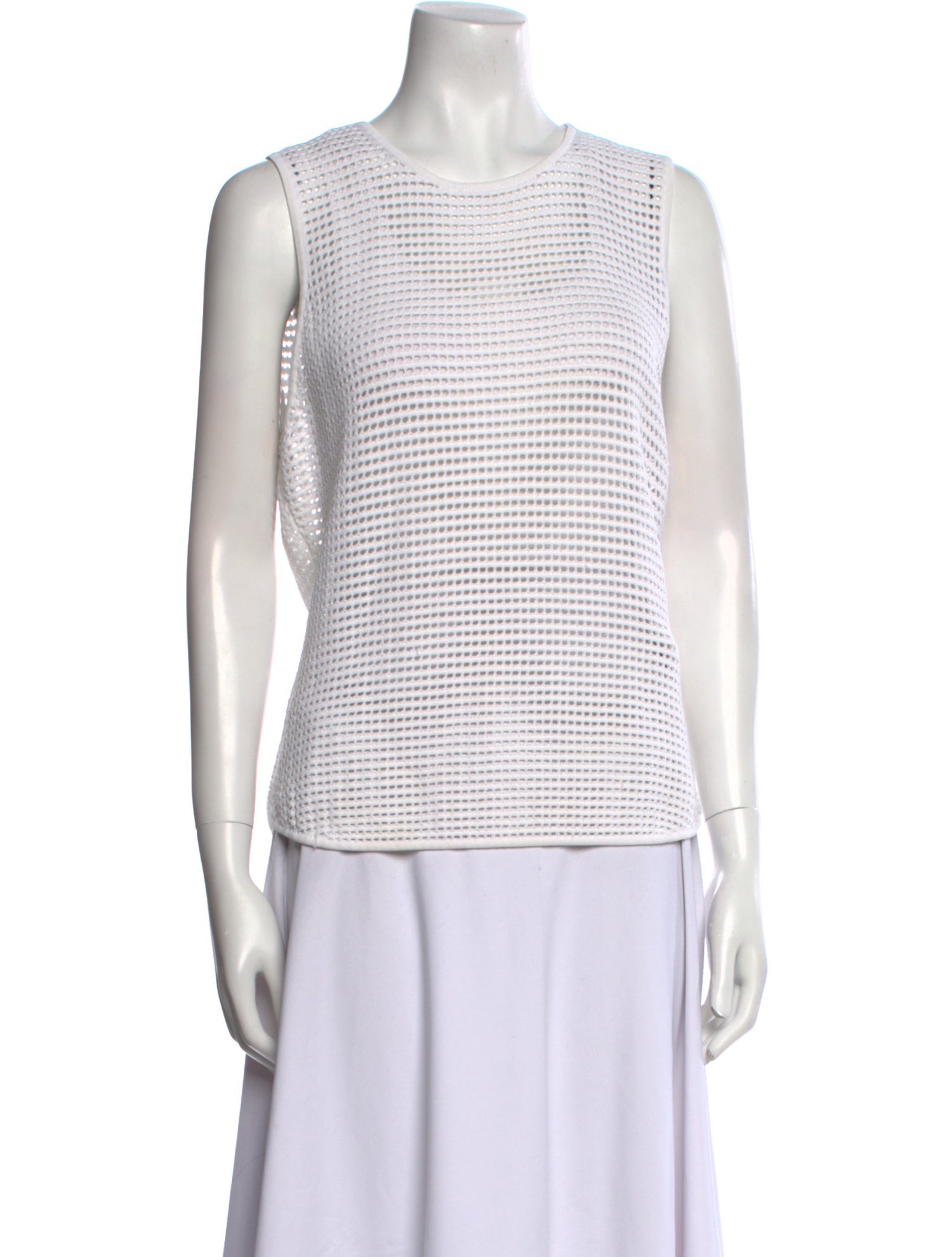 Ronny Kobo Striped Crew Neck Top