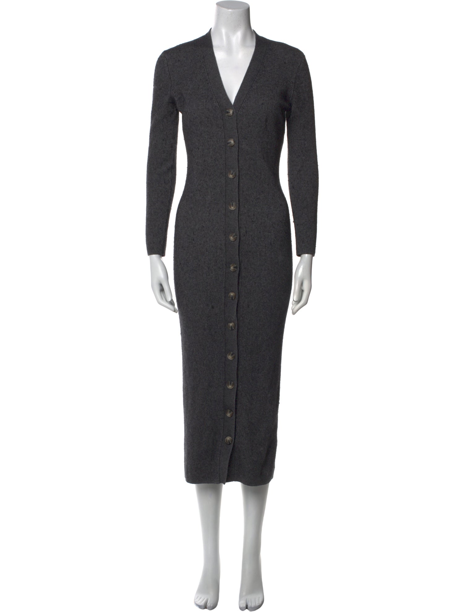 Ronny Kobo V-Neck Long Dress