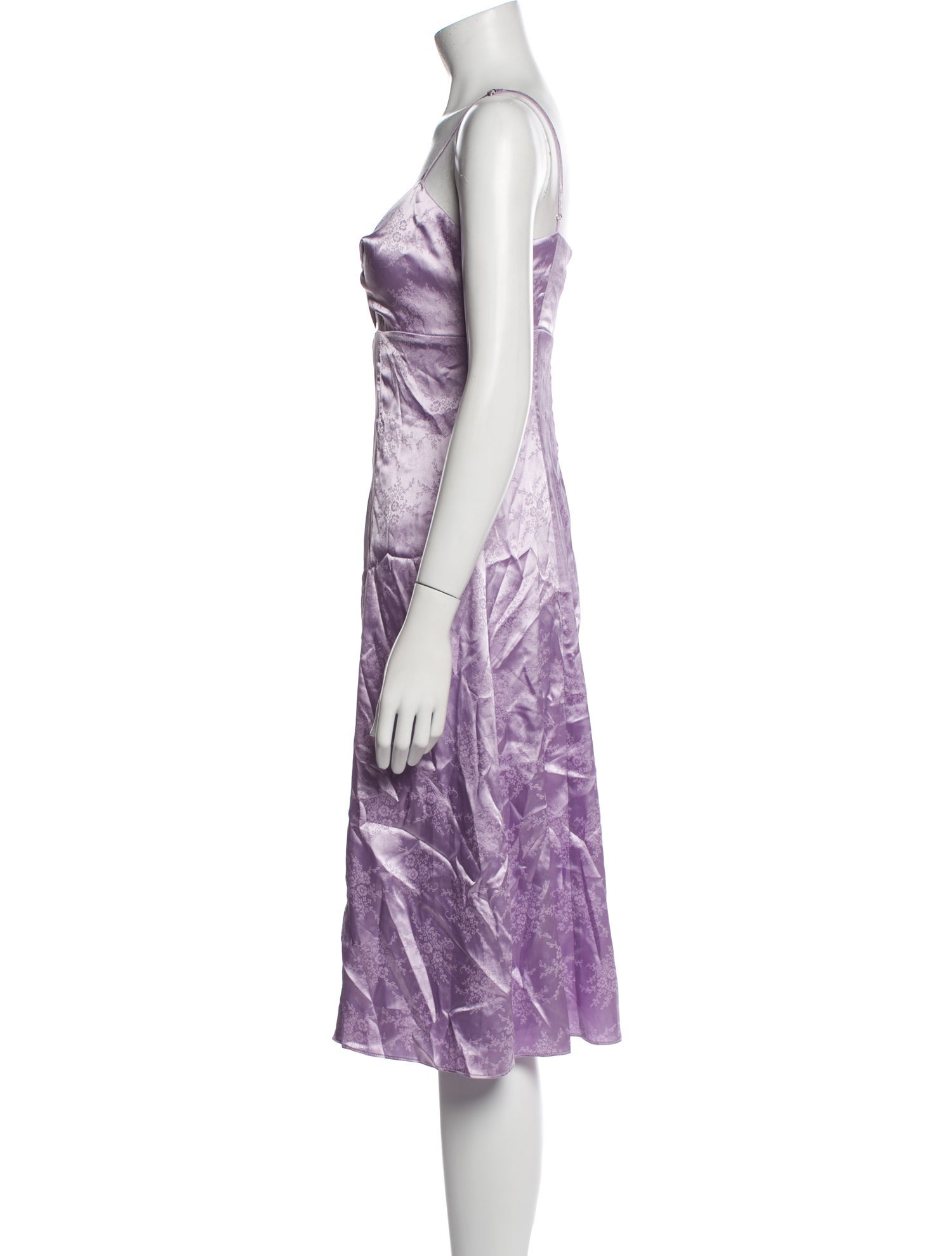 Ronny Kobo V-Neck Midi Length Dress