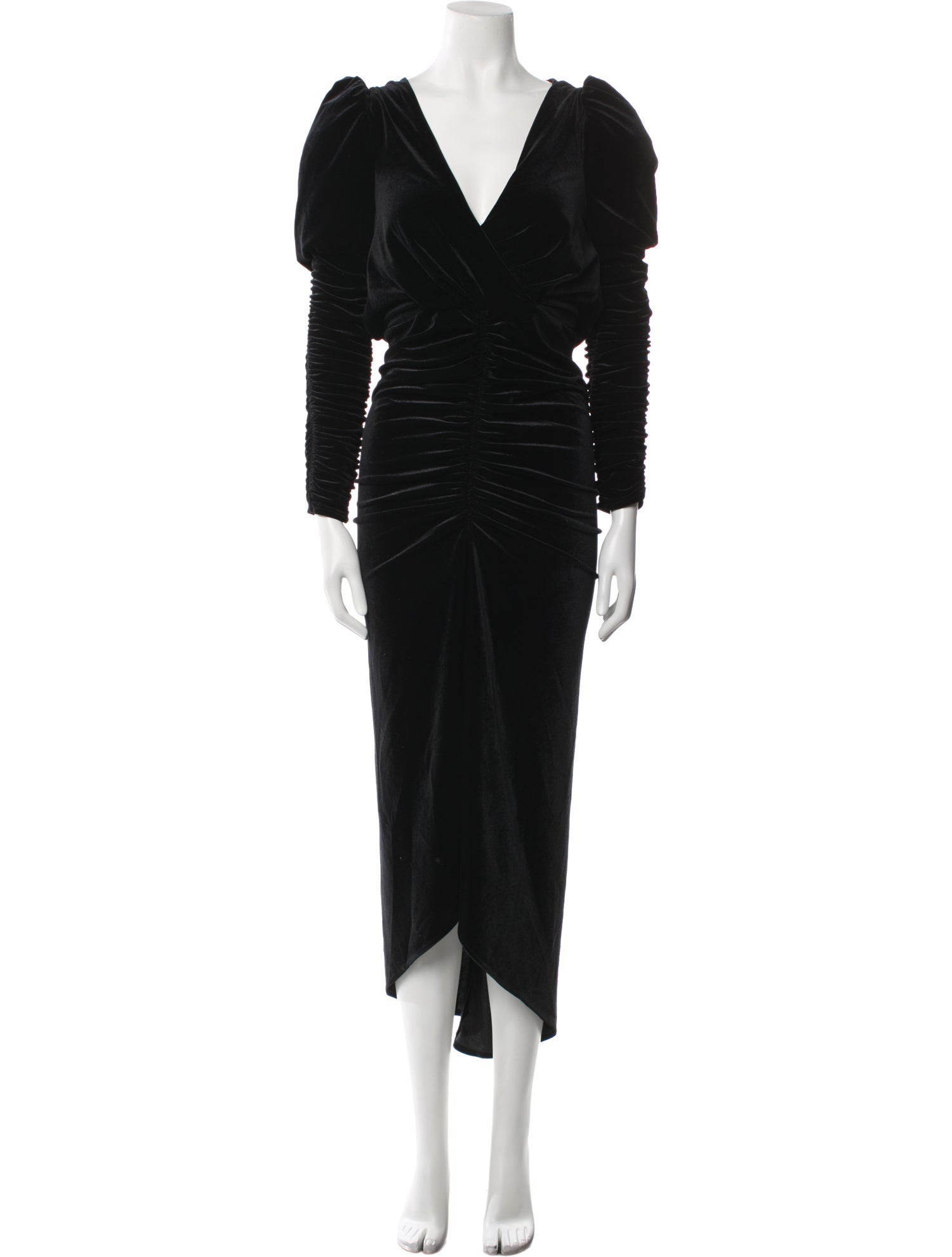 Ronny Kobo V-Neck Long Dress