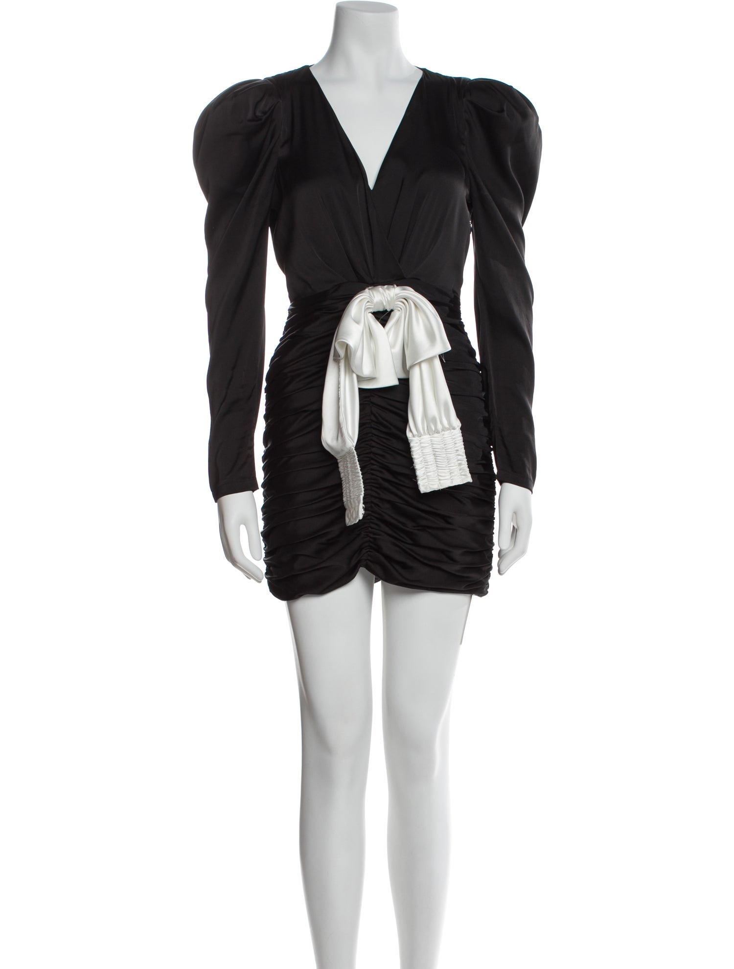 Ronny Kobo V-Neck Mini Dress