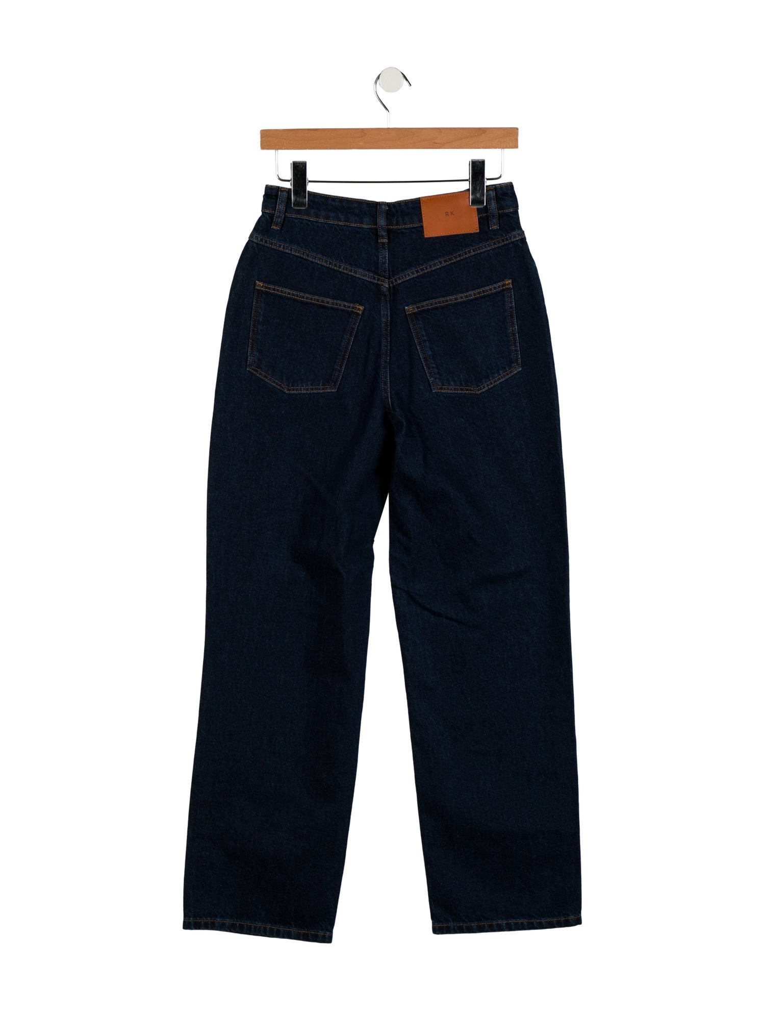 Ronny Kobo High-Rise Wide Leg Jeans