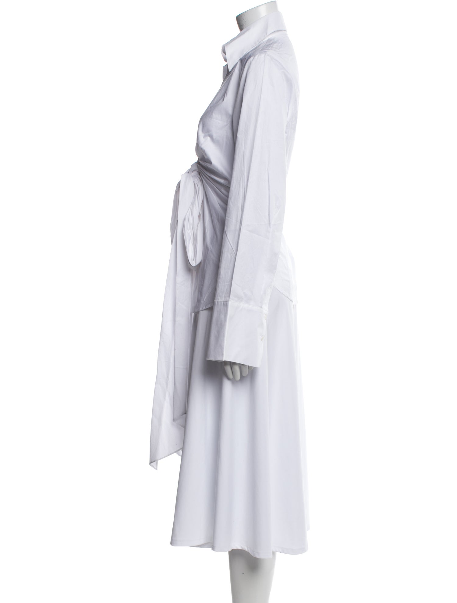 Ronny Kobo Long Sleeve Button-Up Top