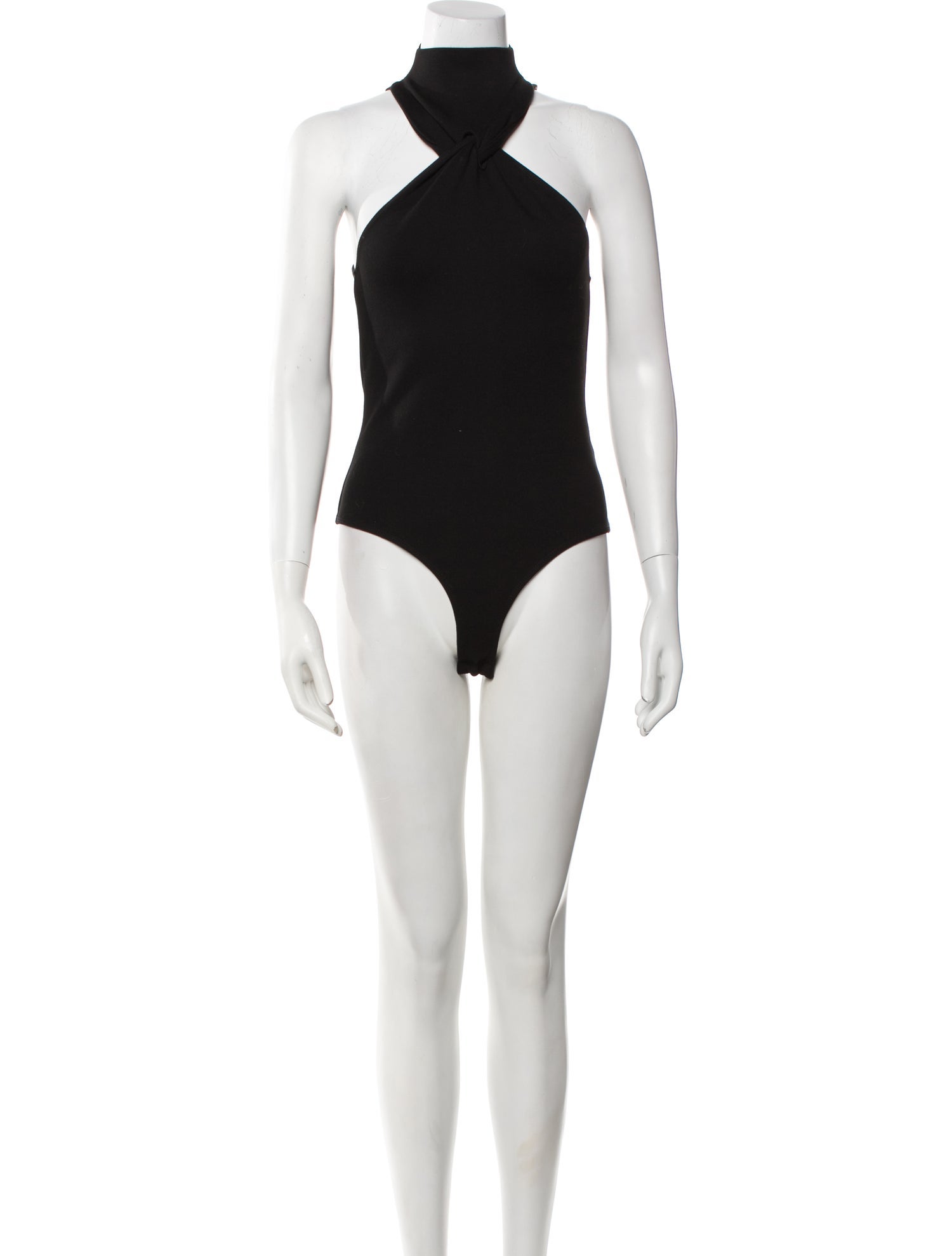 Ronny Kobo V-Neck Sleeveless Bodysuit