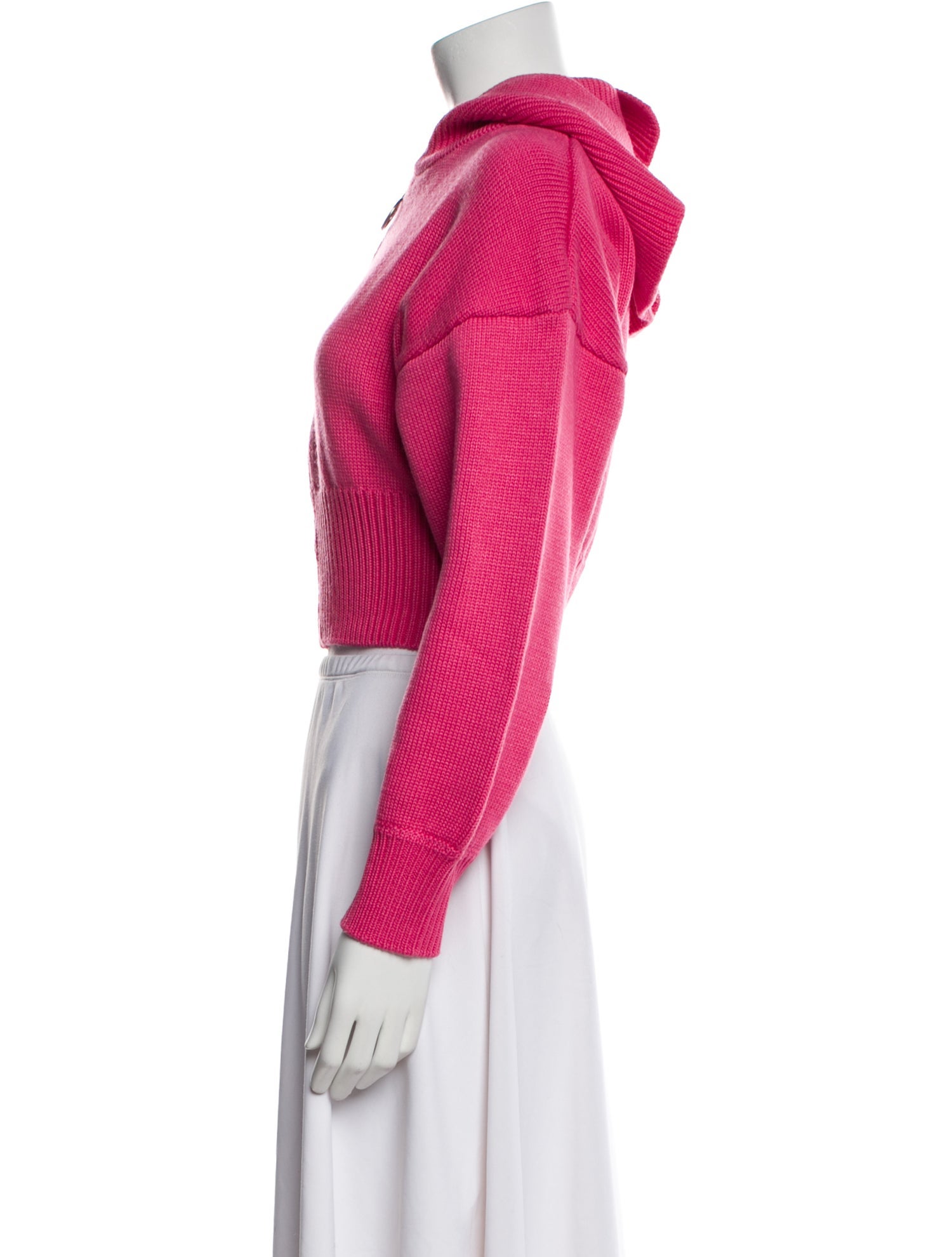 Ronny Kobo Nylon Mock Neck Sweater w/ Tags